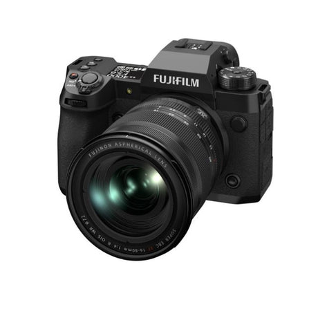 Fujifilm X-H2 Mirrorless Camera (Black) with XF16-80mmF4 R OIS WR Lens Kit