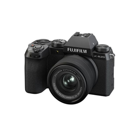 Fujifilm X-S20 MIRrorless Camera With 15-45mm Lens (Black)