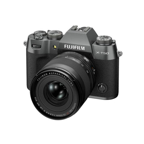 Fujifilm X-T50 MIRrorless Digital Camera (Charcoal Silver) With Xf16-50mm f2.8-4.8 R Lm Wr Lens Kit