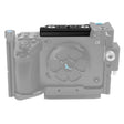 Kondor Blue Sony FX3/FX30/FX2 Top NATO Rail in Raven Black