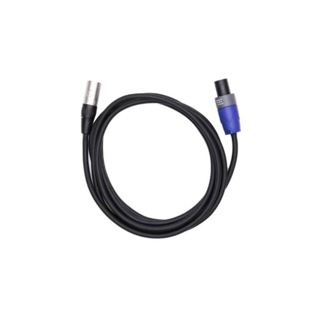 Fxlion 3-Pin XLR Male to Neutrik SpeakOn DC Cable
