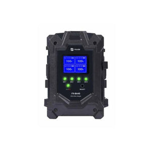 Fxlion 4-Channel Dual Current Switchable Gold-mount Battery Fast Charger-16.8V/3A or 16.8V/6A