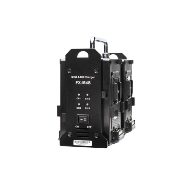 Fxlion Mini 2-Channel Gold-Mount Battery Charger