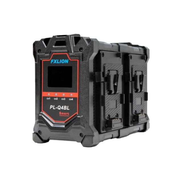 Fxlion 4 CH Smart Charger  16.8V / 4A (V-Mount)