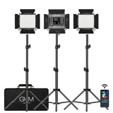 GVM-800D-II 40W Bi-color and RGB Video Panel Light