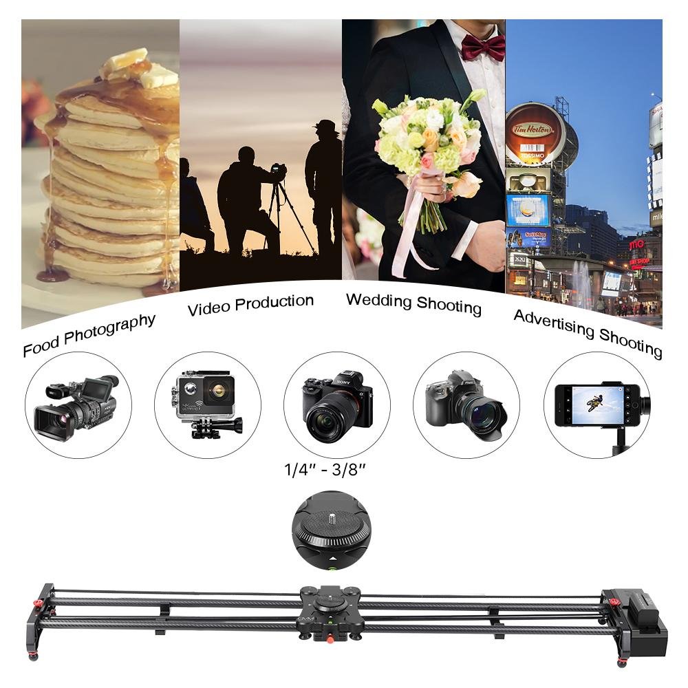 GVM Silder-120 Professional Carbon | GVM | Impulse Camera – IMPULSE