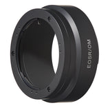 Adapter Canon EOS-R Camera Body to Olympus OM lenses