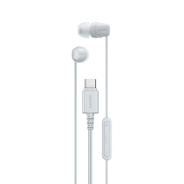 Sony IER-EX15C USB-C Wired In-Ear Headphones - White