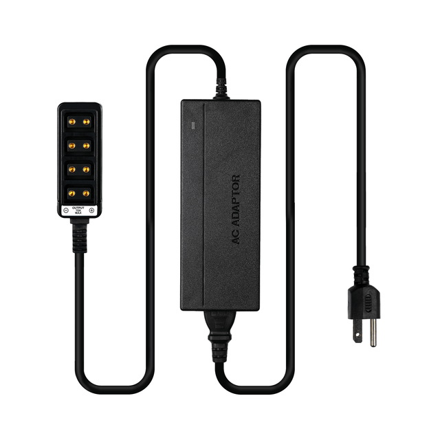 Indipro 12V Power Supply with 4x Female D-Tap Outputs (10A,8')