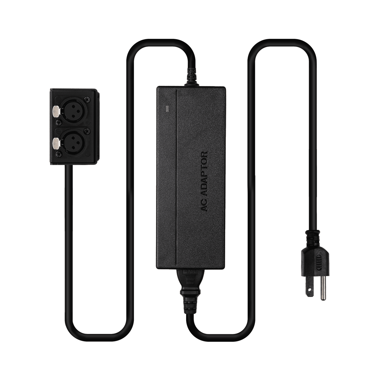 Indipro 15V AC Power Supply to Dual 3-Pin Female XLR Outputs (10A, 10')