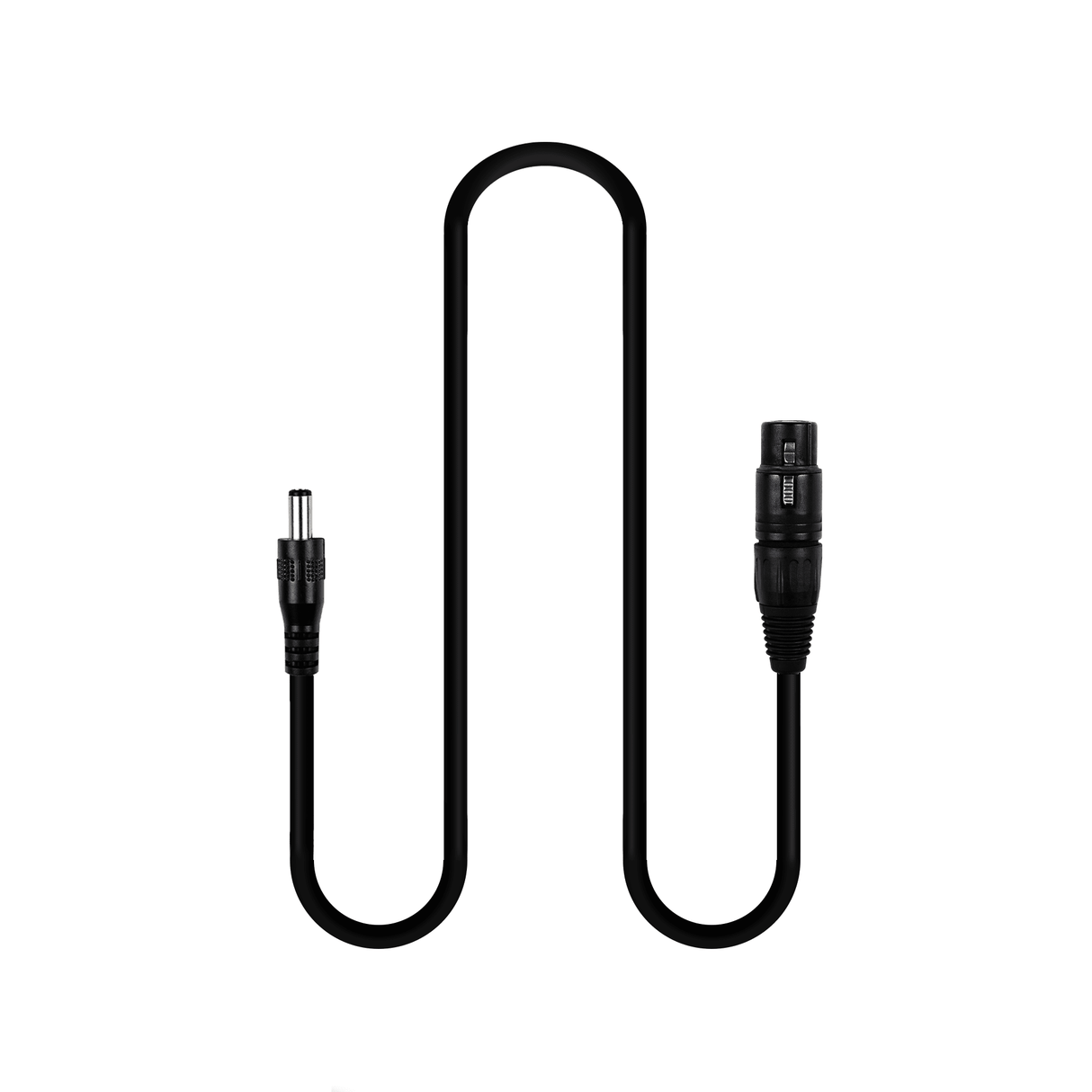 Indipro 2.5mm Male Power Cable to Female 4-Pin Neutrik XLR Connector (24", Non-Regulated)