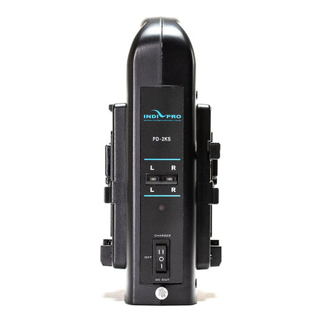 Indipro 2x Kratos 99Wh V-Mount Li-Ion Batteries and Dual V-Mount Battery Charger Kit