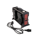 Indipro 2x Micro-Series 26V 265Wh Gold Mount Li-Ion Batteries and 26V Gold Mount Quad Charger Kit