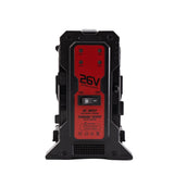Indipro 2x Micro-Series 26V 265Wh V-Mount Li-Ion Batteries and 26V V-Mount Quad Charger Kit
