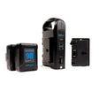 Indipro 2x Micro-Series 98Wh Gold Mount Li-Ion Batteries Blackamgic URSA Kit