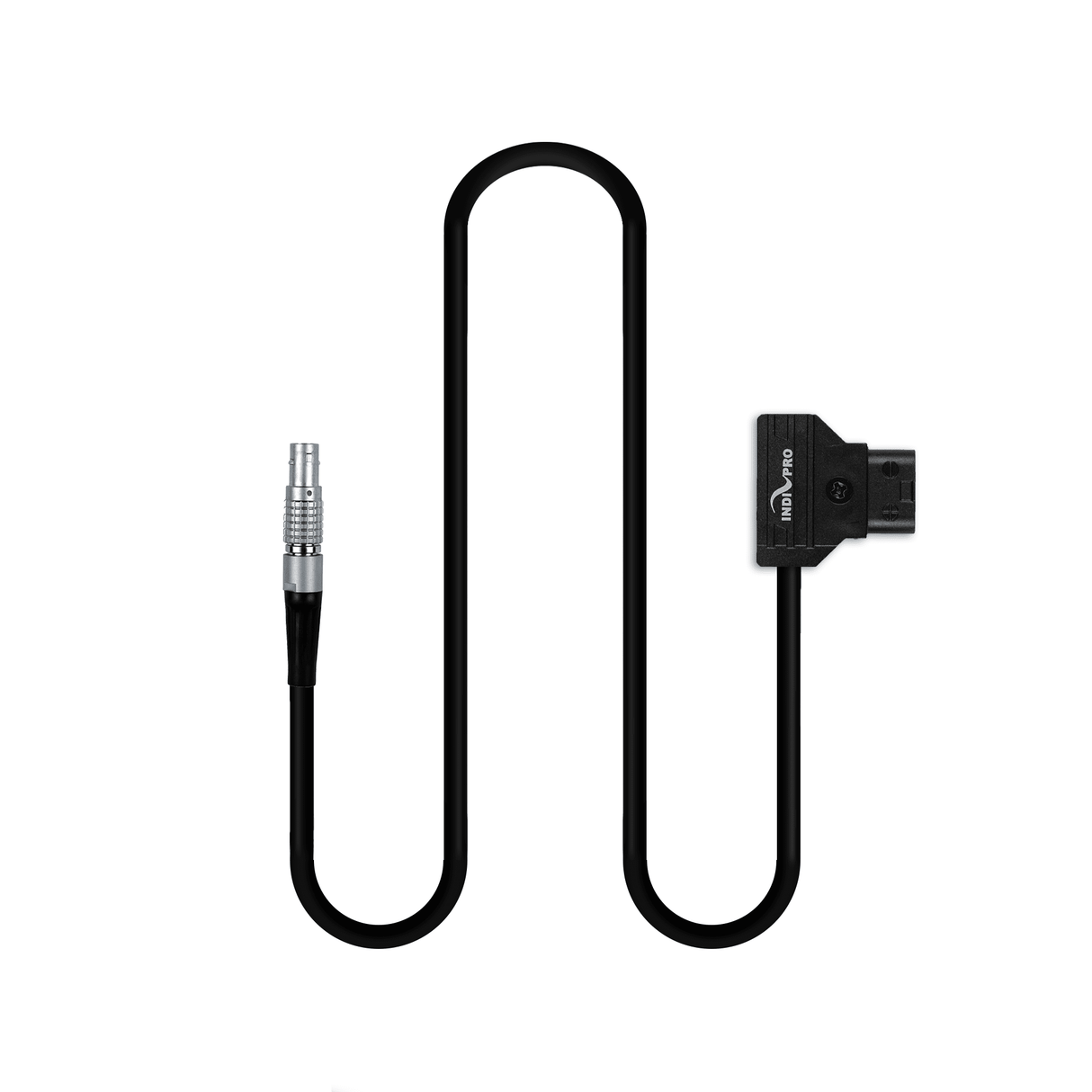 Indipro D-Tap Power Cable to Male 2-Pin LEMO Connector (18", Non-Regulated)