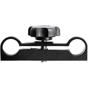 Indipro Dual 15mm Rod Clamp w/ 1/4"-20 Insert
