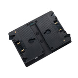 Indipro Dual Gold Mount Adapter Plates to Gold Mount Lock Plate (Hot Swappable)
