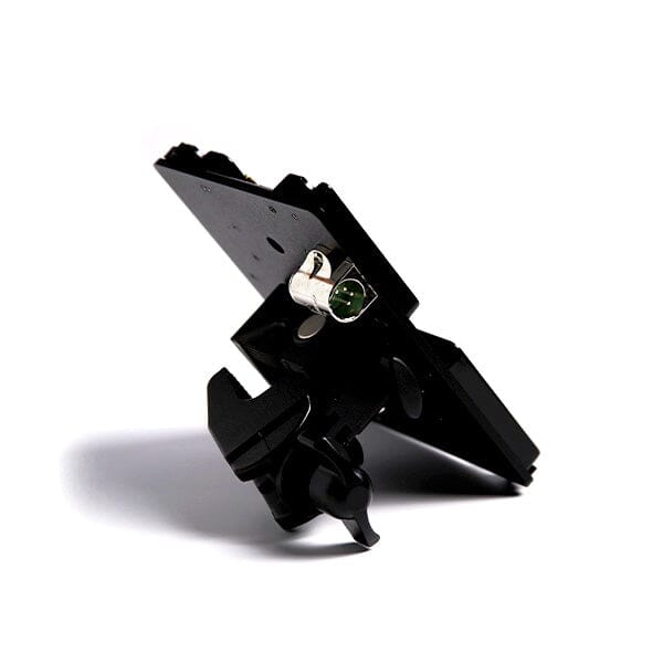 Indipro Dual Gold Mount Battery Plate with 4-Pin XLR Output & Locking Clamp