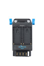 Indipro Dual NP-F Battery Plates with 4x D-Tap Outputs and 15mm Rod Mount