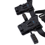 Indipro Dual V-Mount Battery Belt with 10x D-Tap Outputs