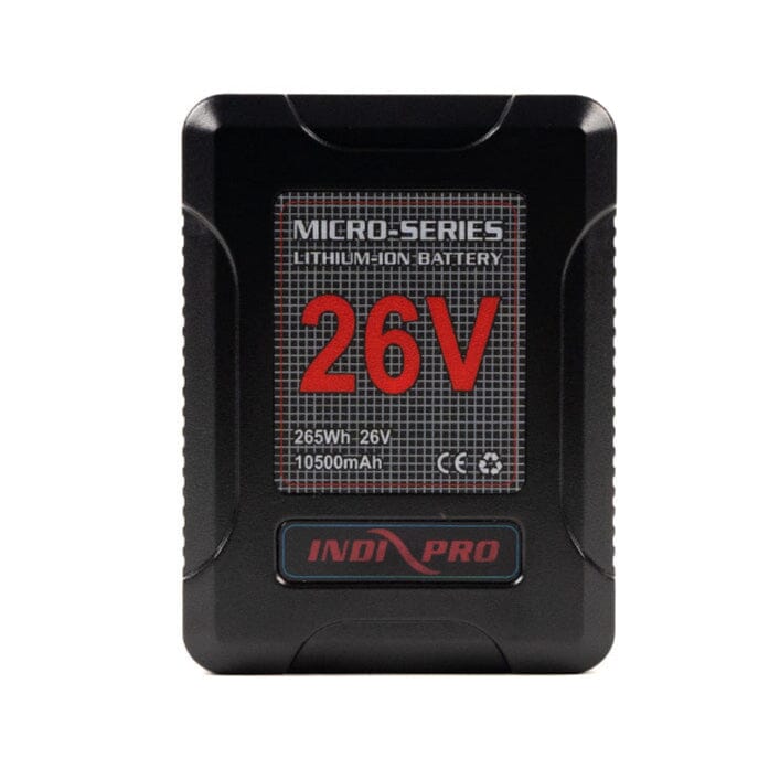 Indipro Micro Series 26V 265Wh V-Mount Lithium-Ion Battery