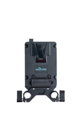 Indipro Mini V-Mount Adapter Plate with 15mm Rod Mount