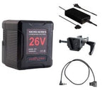 Indipro Portable Power Kit for ikan Lyra LBX8 Bi-Color LED Light Panel