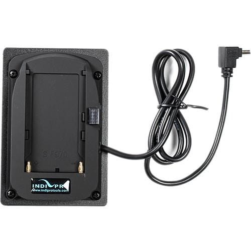 Indipro Sony L-Series Battery Plate to Mini USB Connector