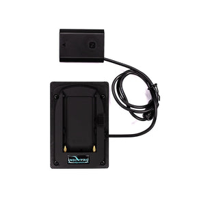 Indipro Sony L-Series Battery Plate to Sony NP-FZ100 Dummy Battery