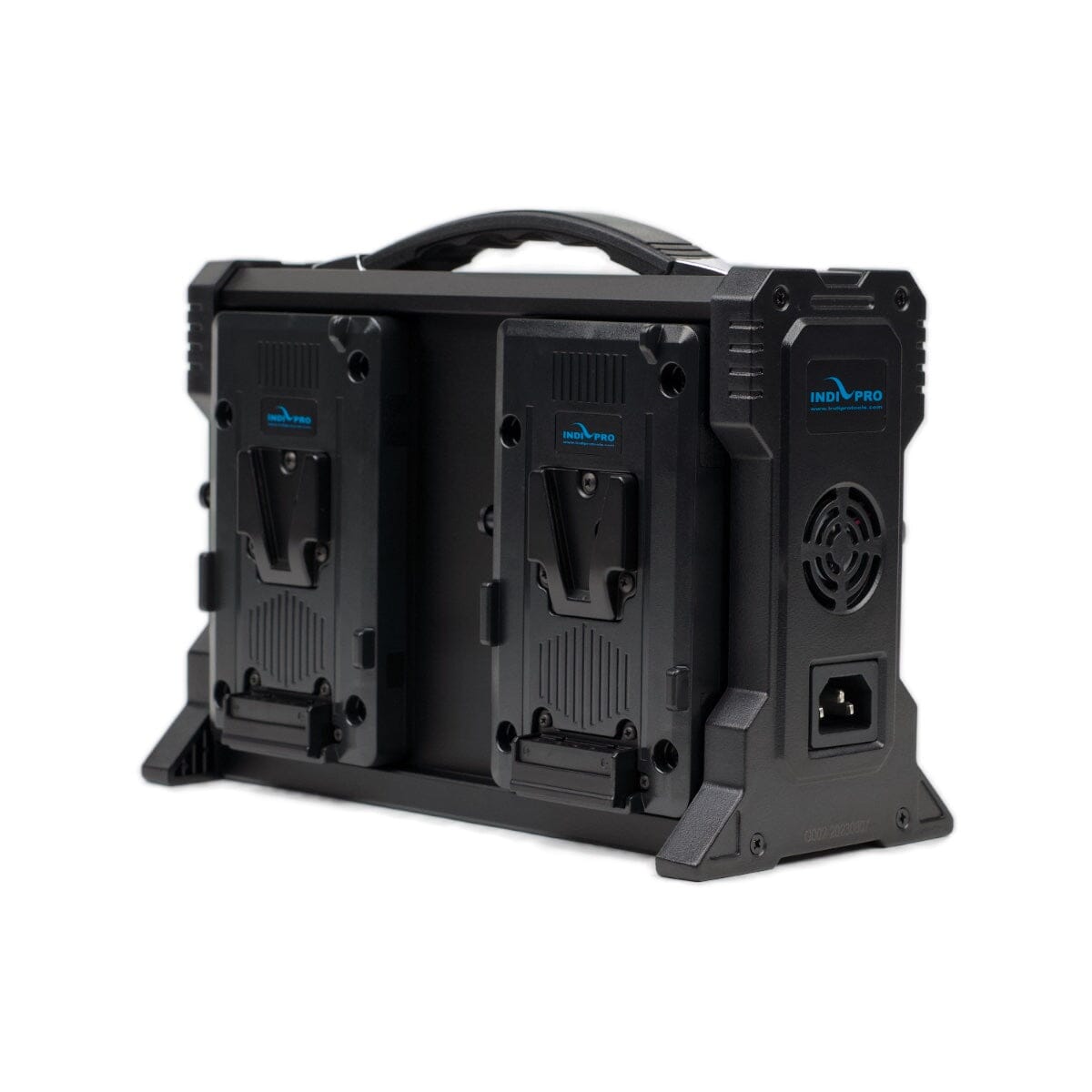Indipro V-Mount Quad 14.4V Battery Charger with XLR Output