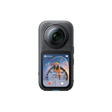 Insta360 X6 360 camera, front view, Midnight Black