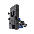 Juicebox Universal V-Mount Plate with Rail/Rod Mount - Final Sale/No Returns
