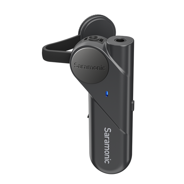 BTW Wireless BT Clip-On Mic w/ Headphone Out & Noise Reduction for Computers, Mobile Devices & More