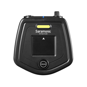 WiTalk-Hub Base Station for up to 8 Wireless & 1 Wired Intercom Headsets with Belt Clip & Link