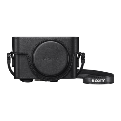 Sony LCJ-RXK Jacket Case with Shoulder Strap for RX100 Series (Black)