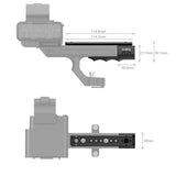 SmallRig Extension Adapter for Sony FX30 / FX3 XLR Handle MD3490