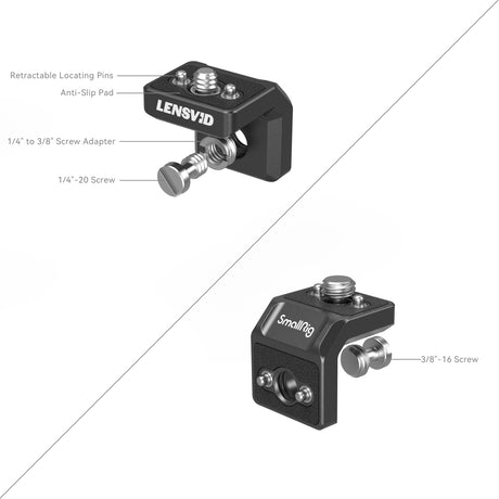 SmallRig x LensVid Mini L-Shaped Mount Plate Kit MD4360