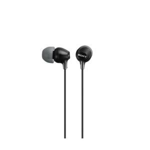 Sony MDR-EX15AP In-Ear Headphones with Mic (Black)
