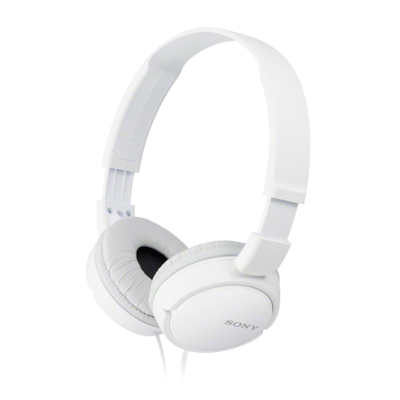 Sony MDR-ZX110 Over-Ear Headphones - White