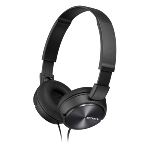 Sony MDR-ZX310AP On-Ear Headphones with Mic (Black)