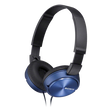 Sony MDR-ZX310AP On-Ear Headphones with Mic - Blue