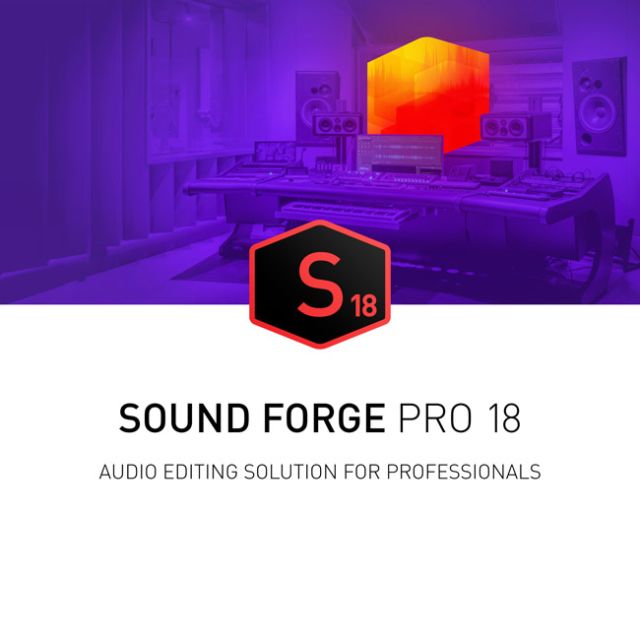 MAGIX SOUND FORGE Pro 18 ESD