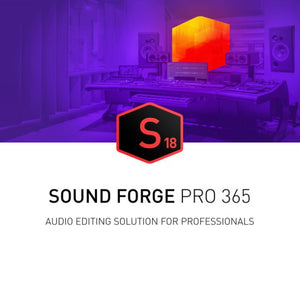 MAGIX SOUND FORGE Pro 365 ESD