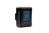 Indipro Micro-Series 98Wh Gold-Mount Battery and D-Tap Pro Battery SuperCharger Kit
