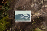 Never Stop Exploring Sticker