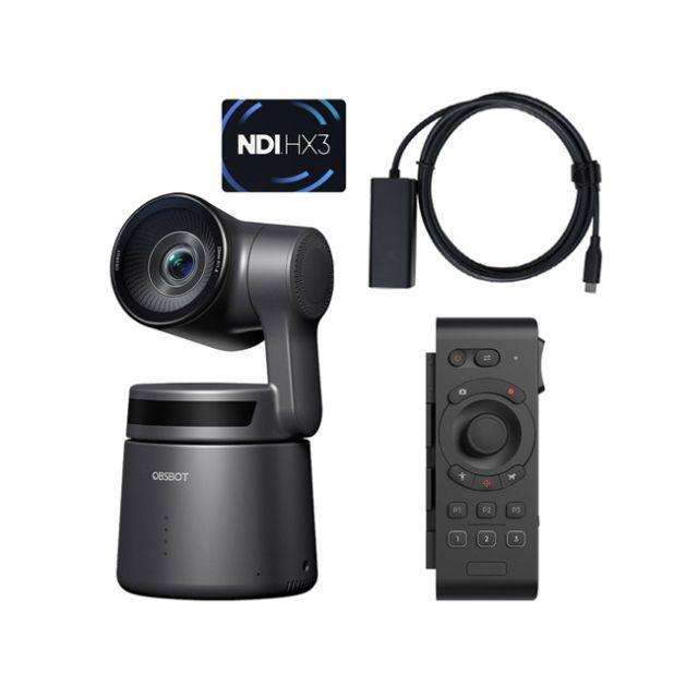 OBSBOT Tail Air Remote & Ethernet Adapter Combo