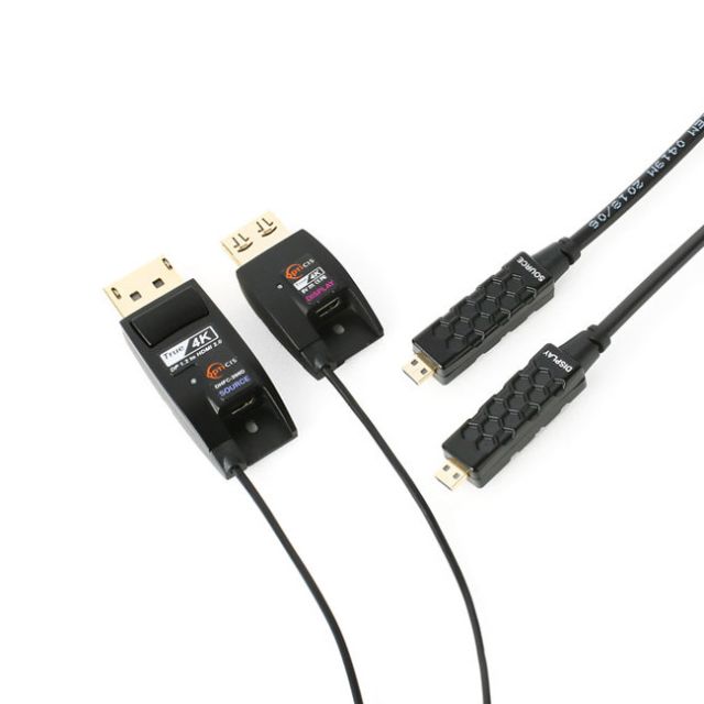 OptoLink 100 MDisplayPort 1.2 to HDMI 2.0 Converting Detachable 
Active Optical Cable