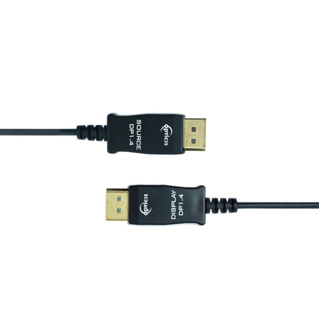 OptoLink 10M Displayport 1.4 Active Optical Cable - Plenum