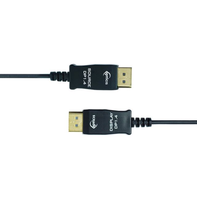 OptoLink 30M Displayport 1.4 Active Optical Cable - Plenum
